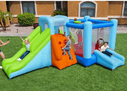 Basketball Climb and Bounce Playpark